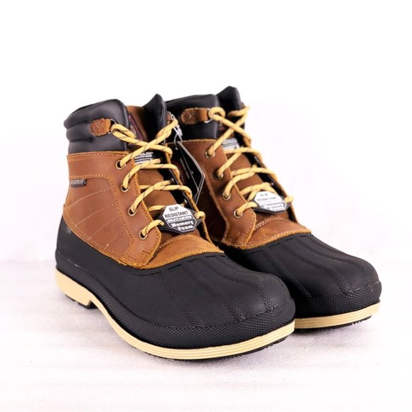 skechers boots mens waterproof